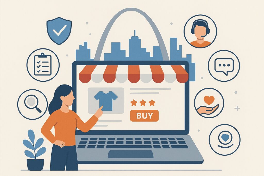 Winning Trust Online: Building a St. Louis E-Commerce Website That Converts